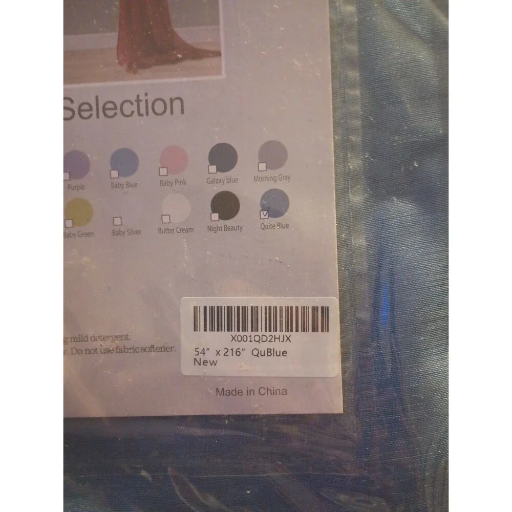 Memia Selection 54 In. x 216 In. Qu Blue